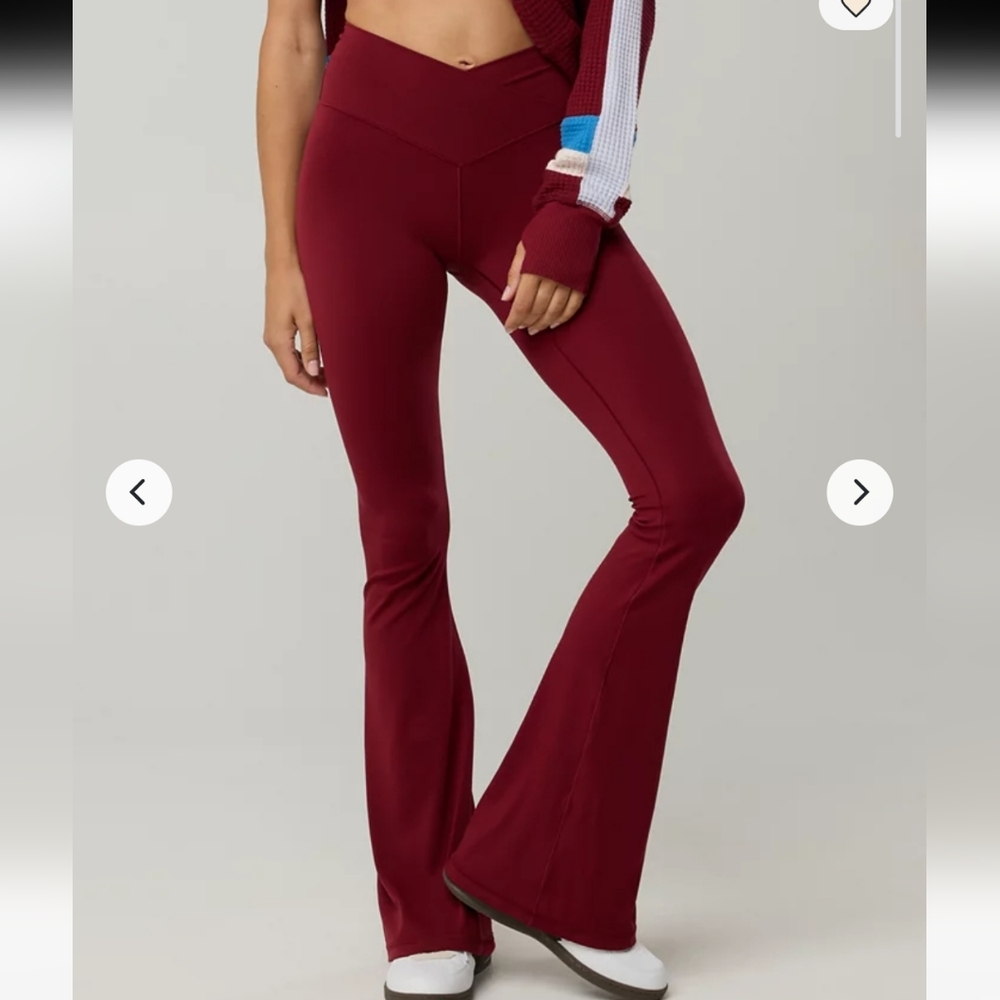 Aerie Offline Real Me High Crossover Flare Legging